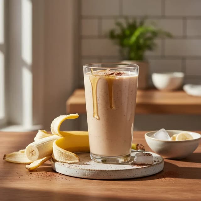 cocoa banana smoothie