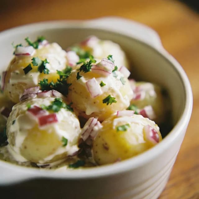 creamy potato salad