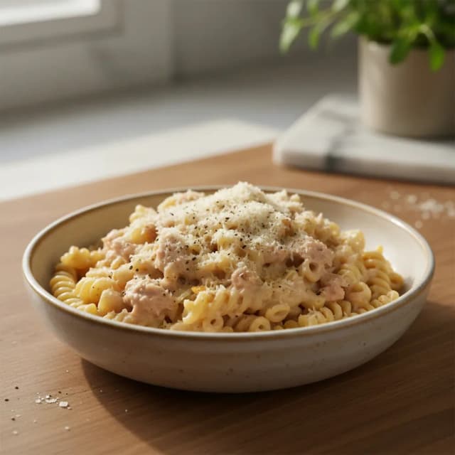 creamy tuna pasta