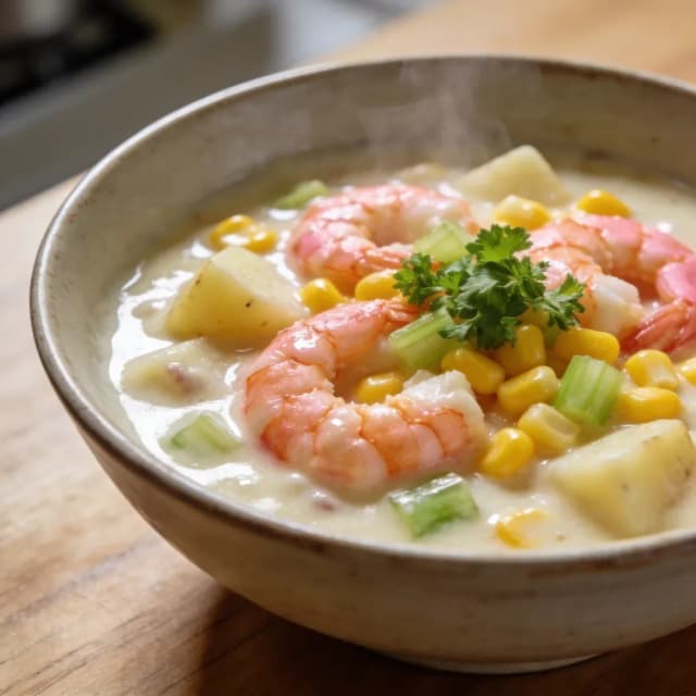 shrimp and corn chowder