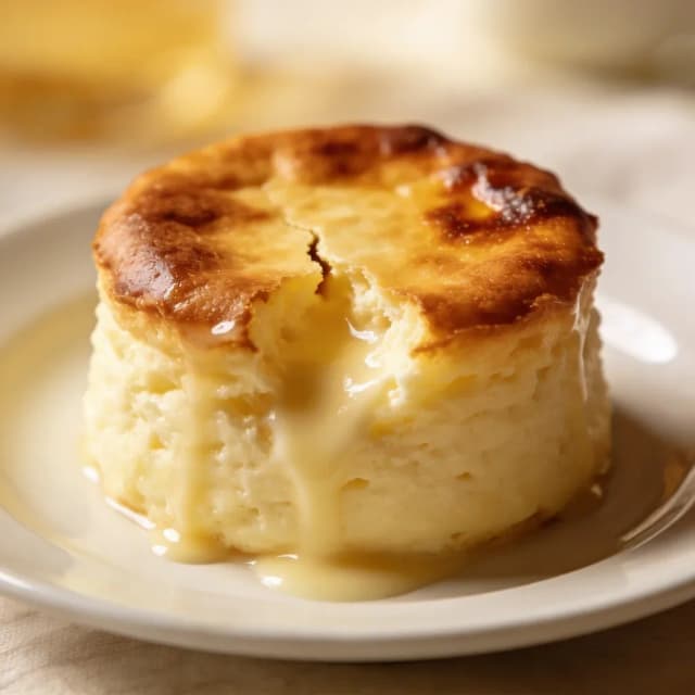 vanilla cottage cheese souffle