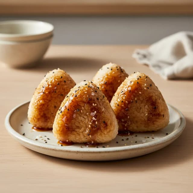 yaki onigiri grilled rice balls